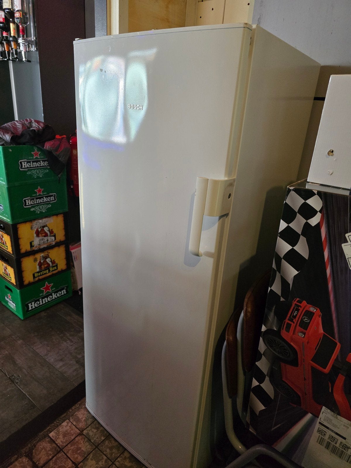 Bosch No Frost Vrieskast *Voor de handige Harry*, Witgoed en Apparatuur, Gebruikt, Minder dan 60 cm, 160 cm of meer, Vrijstaand