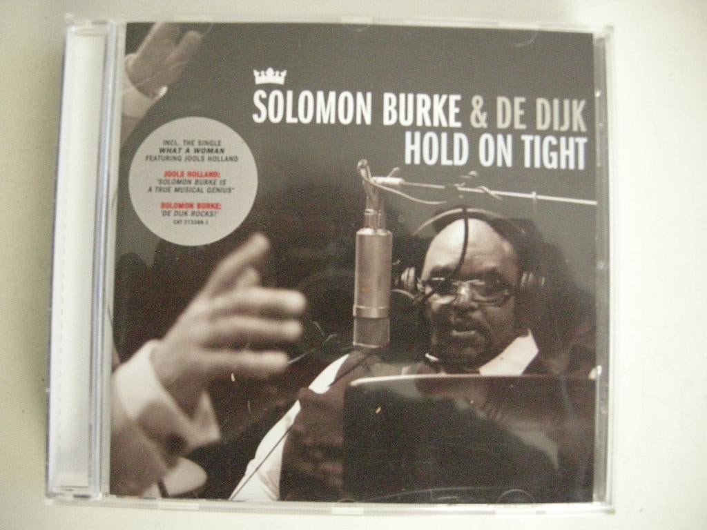 Solomon Burke & The Dijk Hold On Tight - CD nieuwst., Ophalen, Zo goed als nieuw, Jazz