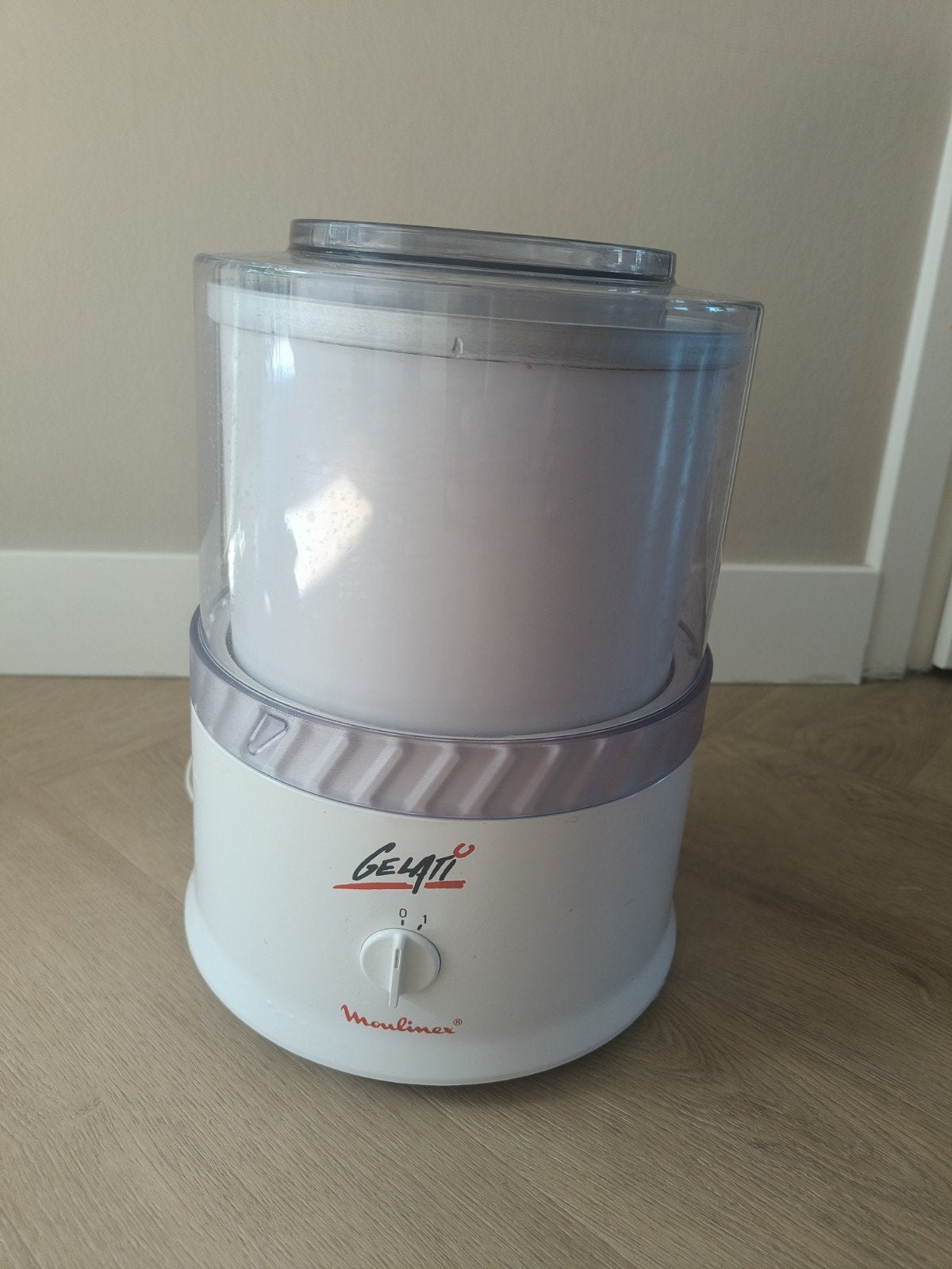 Moulinex Gelati IJsmachine - Maak zelf heerlijk ijs!, Ophalen of Verzenden, Gebruikt