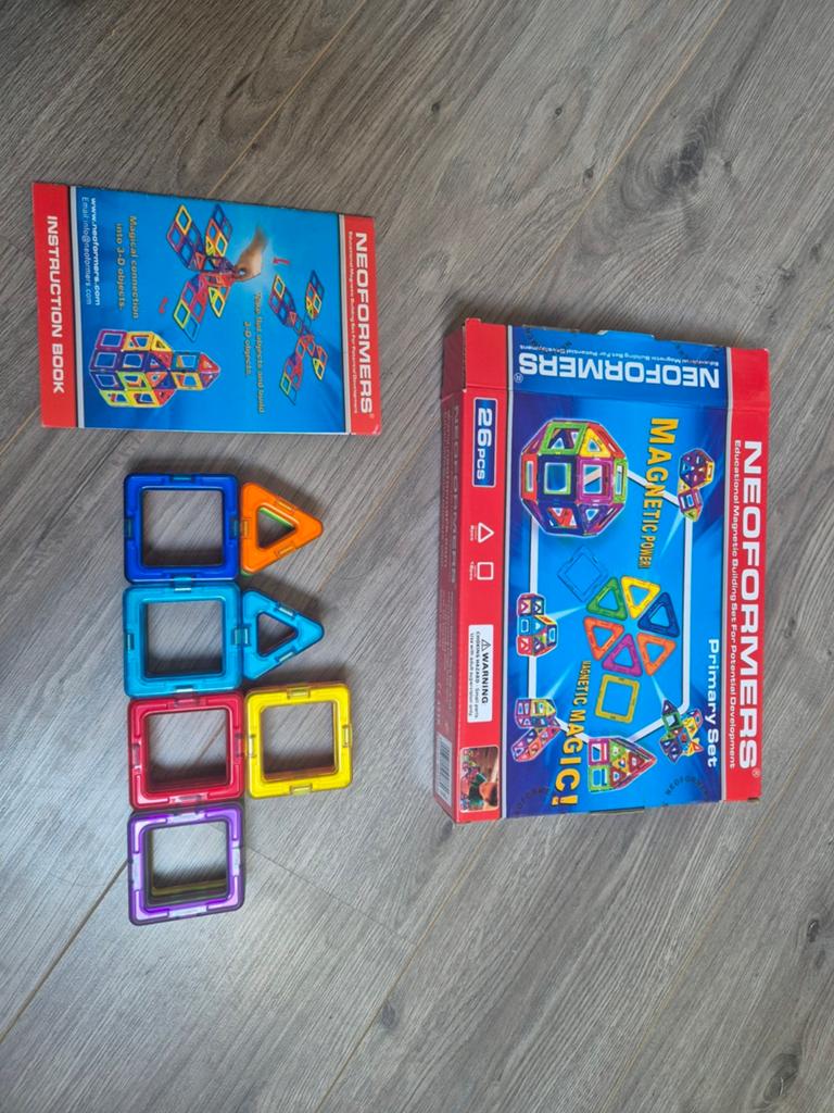 Neoformers / magformers, Ophalen, Zo goed als nieuw