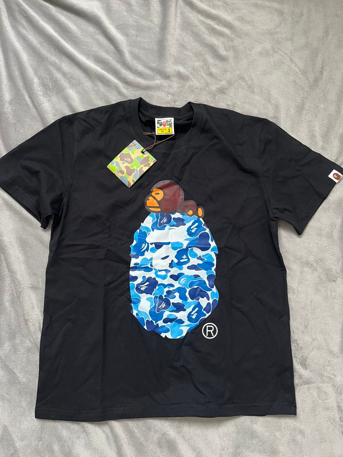 Bathing ape t shirt maat s nieuwe met prijskaartje, Verzenden, Nieuw, Maat 46 (S) of kleiner, Zwart