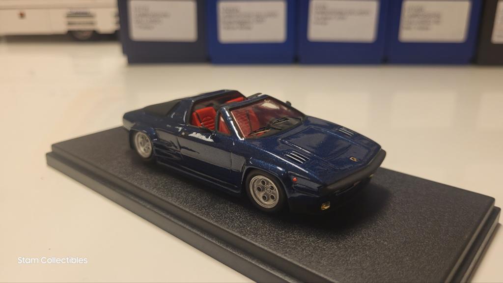 Alezan Lamborghini Jalpa Spyder Prototipo Blue -1987, Overige merken, Gebruikt, Auto, Ophalen of Verzenden