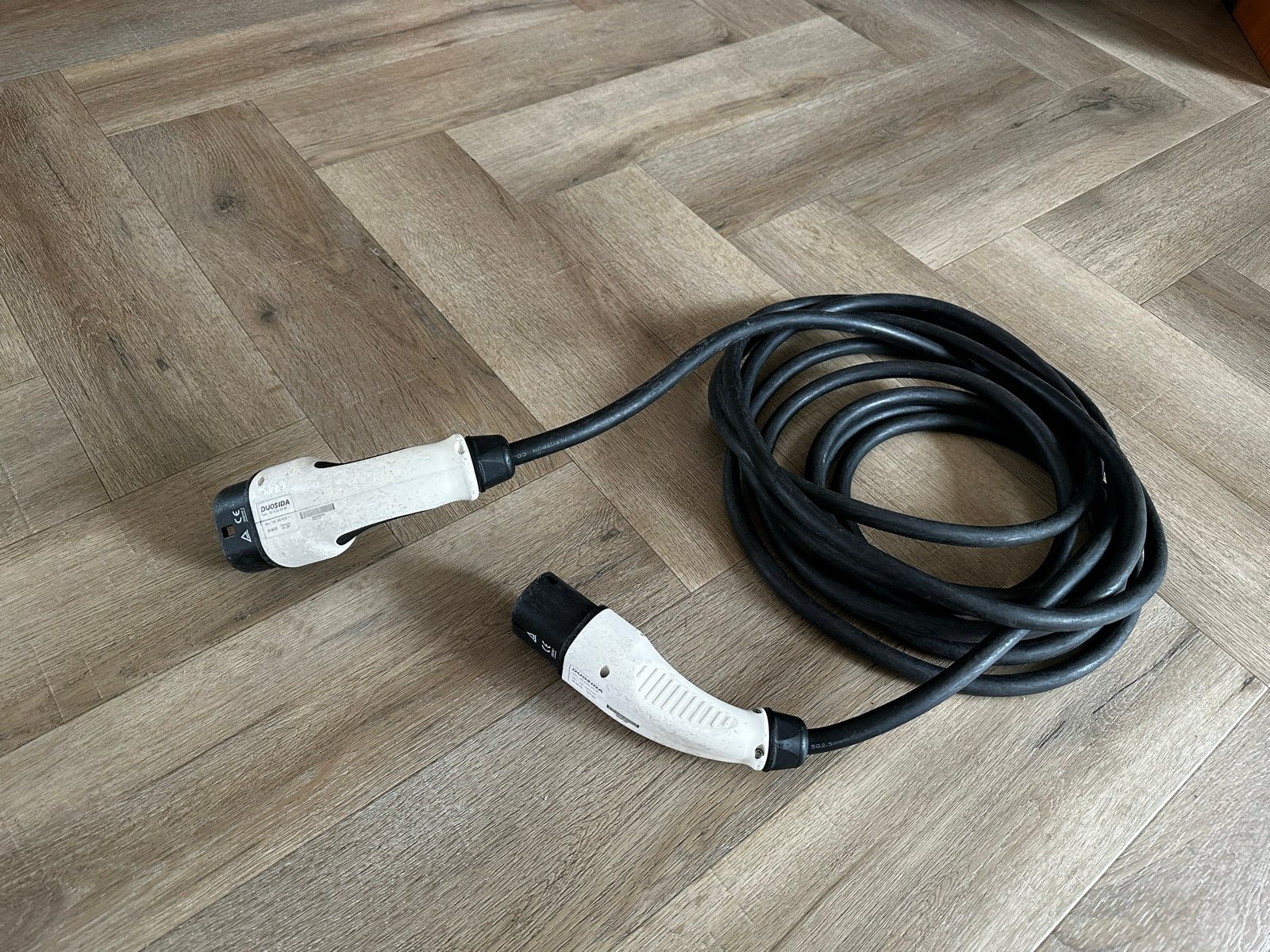 Duosida Laadkabel voor Elektrische Auto - Type 2/ 8 meter!, Ophalen, Gebruikt, Laadkabel