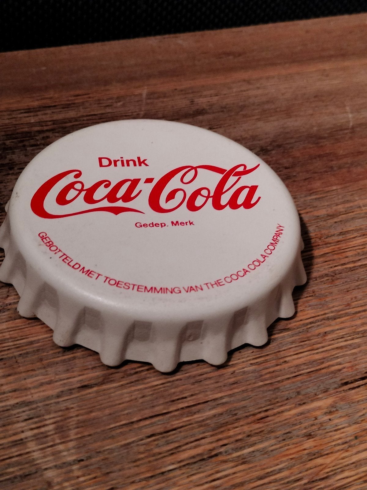 Vintage Coca-Cola Flesopener - Uniek Verzamelobject, Verzamelen, Overige Verzamelen, Gebruikt, Ophalen of Verzenden