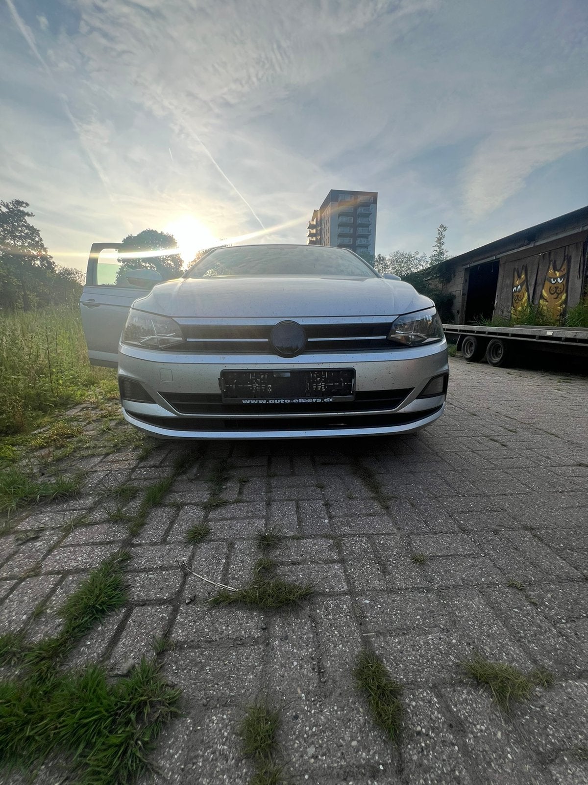 Volkswagen polo 2g aw voorbumper la7w, Ophalen of Verzenden, Voor, Volkswagen, Bumper