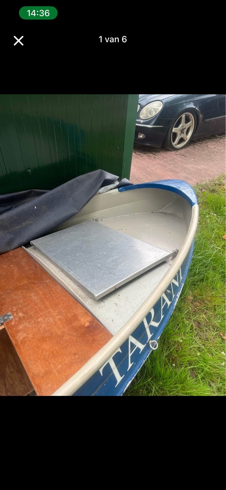 Leuke beenhakker vlet, Watersport en Boten, Ophalen of Verzenden, Zo goed als nieuw, Motor en Techniek, Motorboot