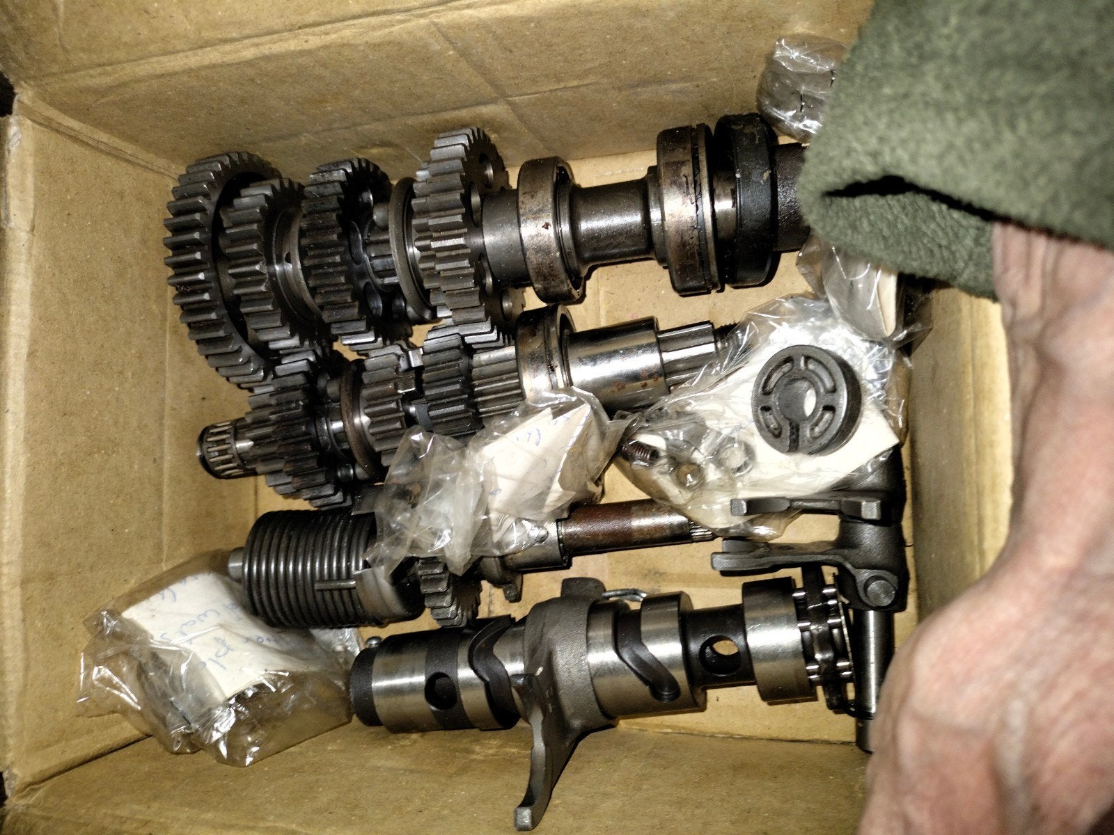 Kawasaki S1 S2 versnellingsbak 1973, Motoren, Ophalen of Verzenden
