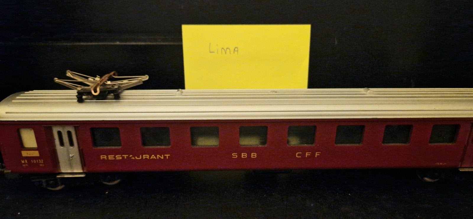 Lima Restaurant Wagon SBB CFF WR 10132, Gebruikt, Gelijkstroom, Wagon, Ophalen of Verzenden