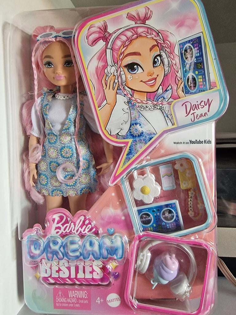 Barbie Dream Besties Daisy Jean pop, Ophalen of Verzenden, Nieuw, Barbie