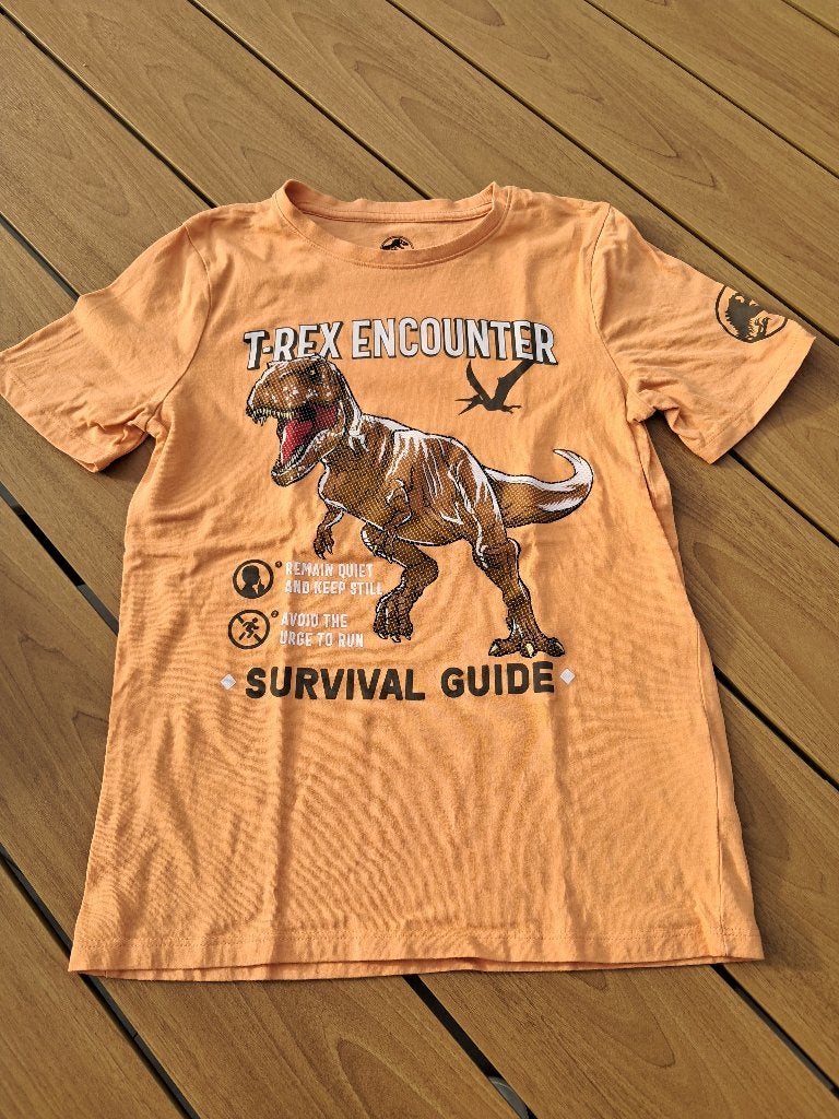 K315 Oranje T-shirt C&A maat 140, Gebruikt, C&A, Ophalen of Verzenden, Shirt of Longsleeve
