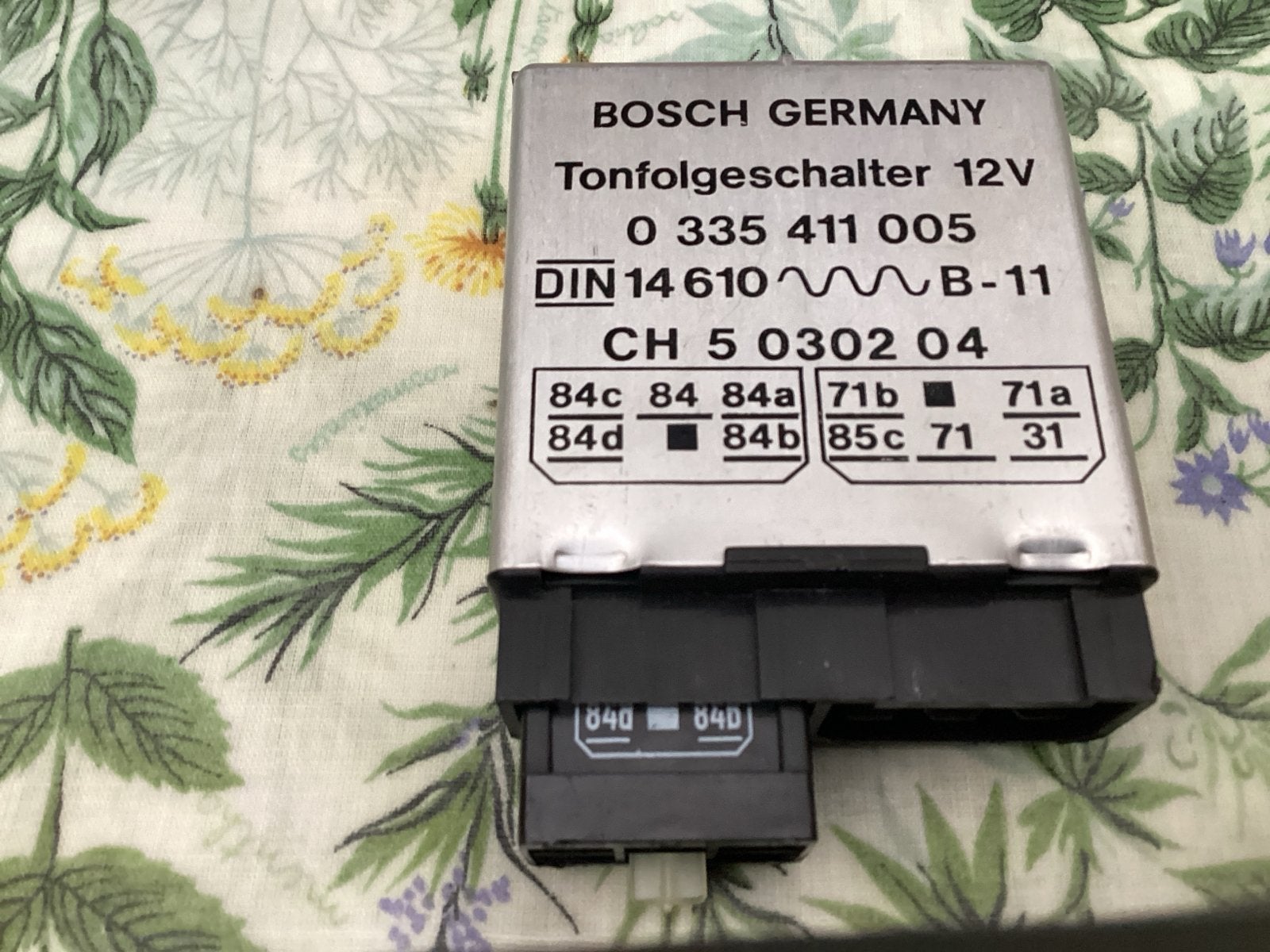 Bosch Tonfolgeschalter 12V - 0 335 411 005, Ophalen of Verzenden, Nieuw, Universele onderdelen