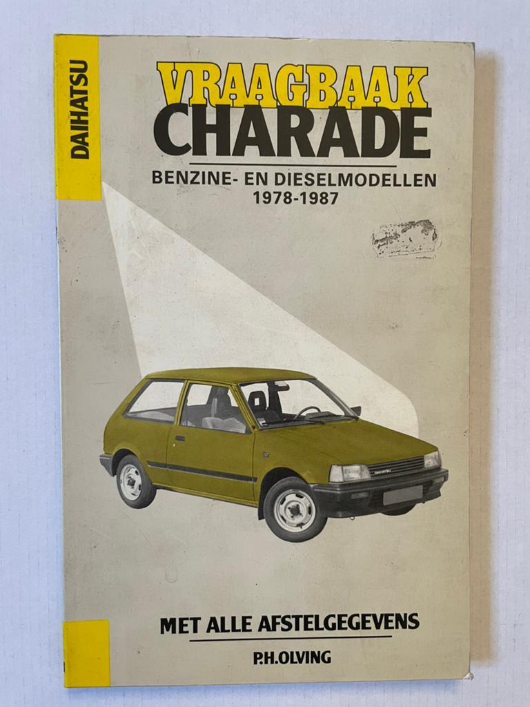 Vraagbaak Daihatsu Charade 1978 -1987 Kluwer Olving, Ophalen of Verzenden