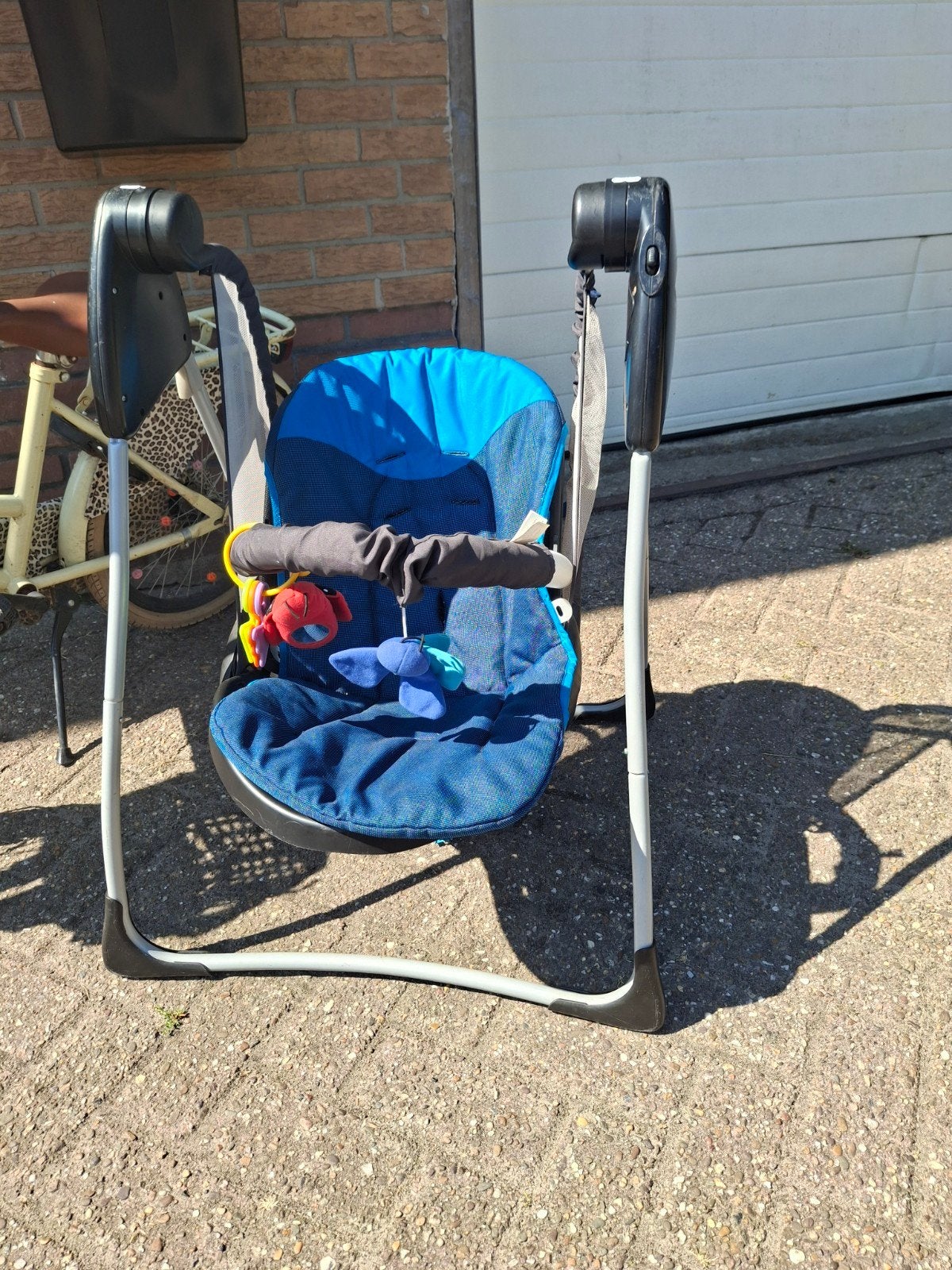 Graco schommel stoeltje, Ophalen