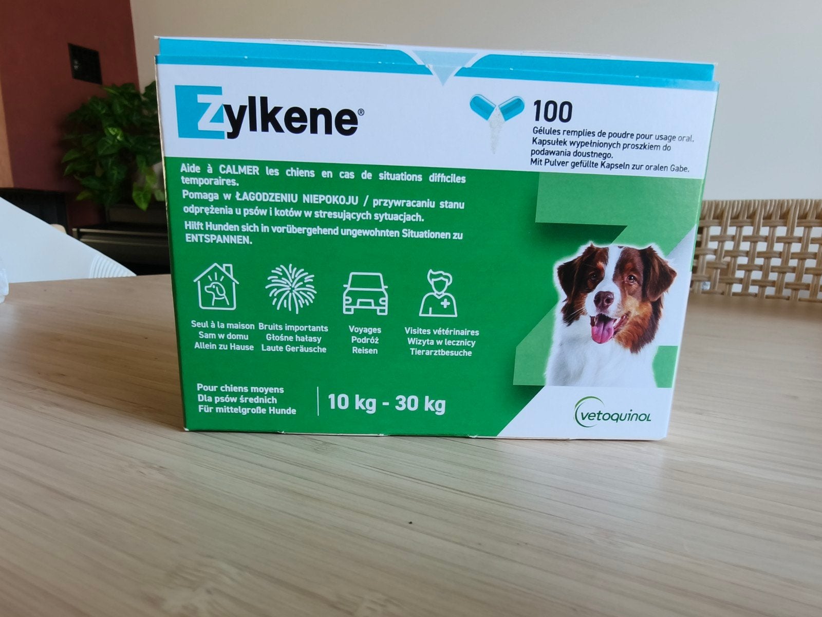 Zylkene capsules 10-30kg 100st, Dieren en Toebehoren, Ophalen of Verzenden