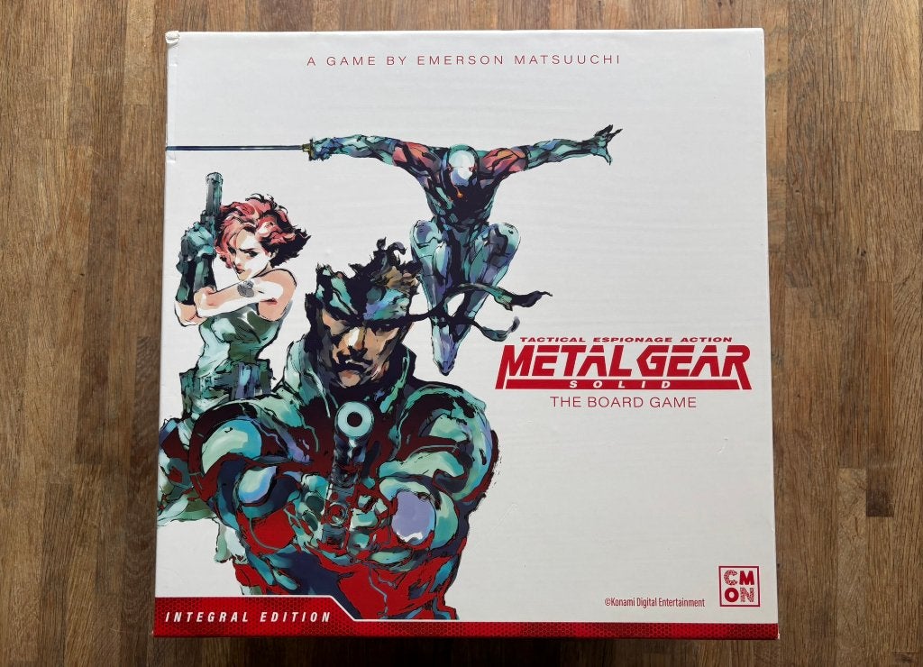 Metal Gear Solid Board game integral edition, Een of twee spelers, Ophalen of Verzenden, Zo goed als nieuw, CMON