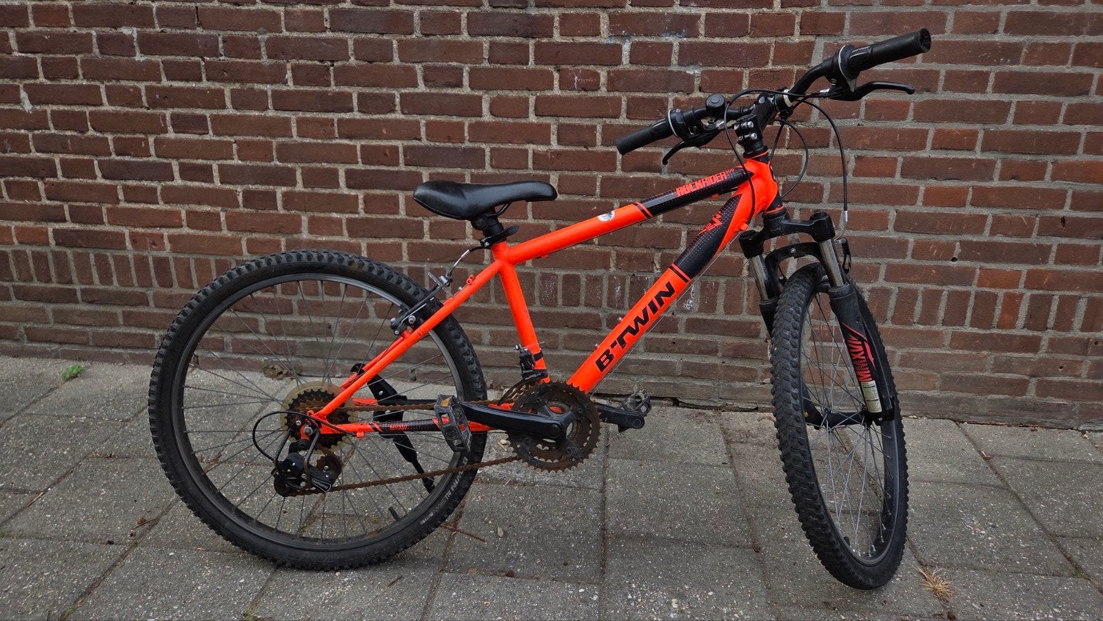 Btwin Rockridee Fiets 24 inch - Gebruikt, Gebruikt, Hardtail, Schijfrem, Ophalen