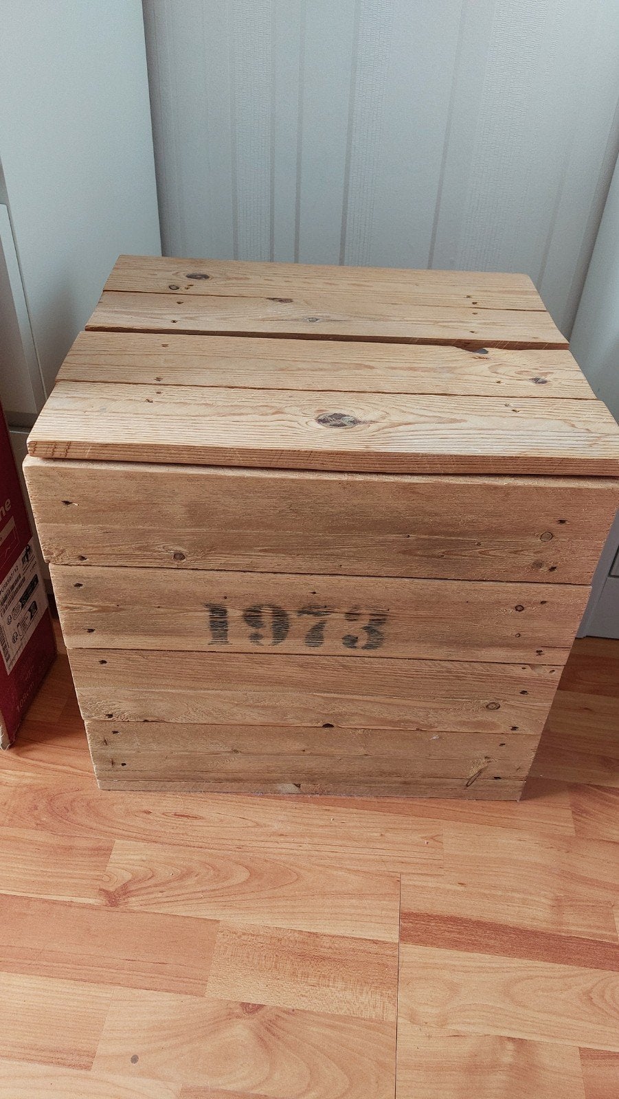 Houten kist, Ophalen, Minder dan 50 cm, Gebruikt, Minder dan 50 cm