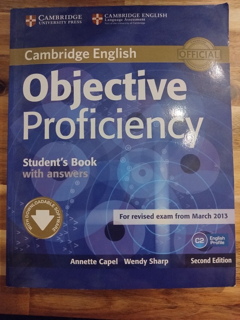 Cambridge English Objective Proficiency, Boeken, Studieboeken en Cursussen, Niet van toepassing, Ophalen, Gelezen, Alpha