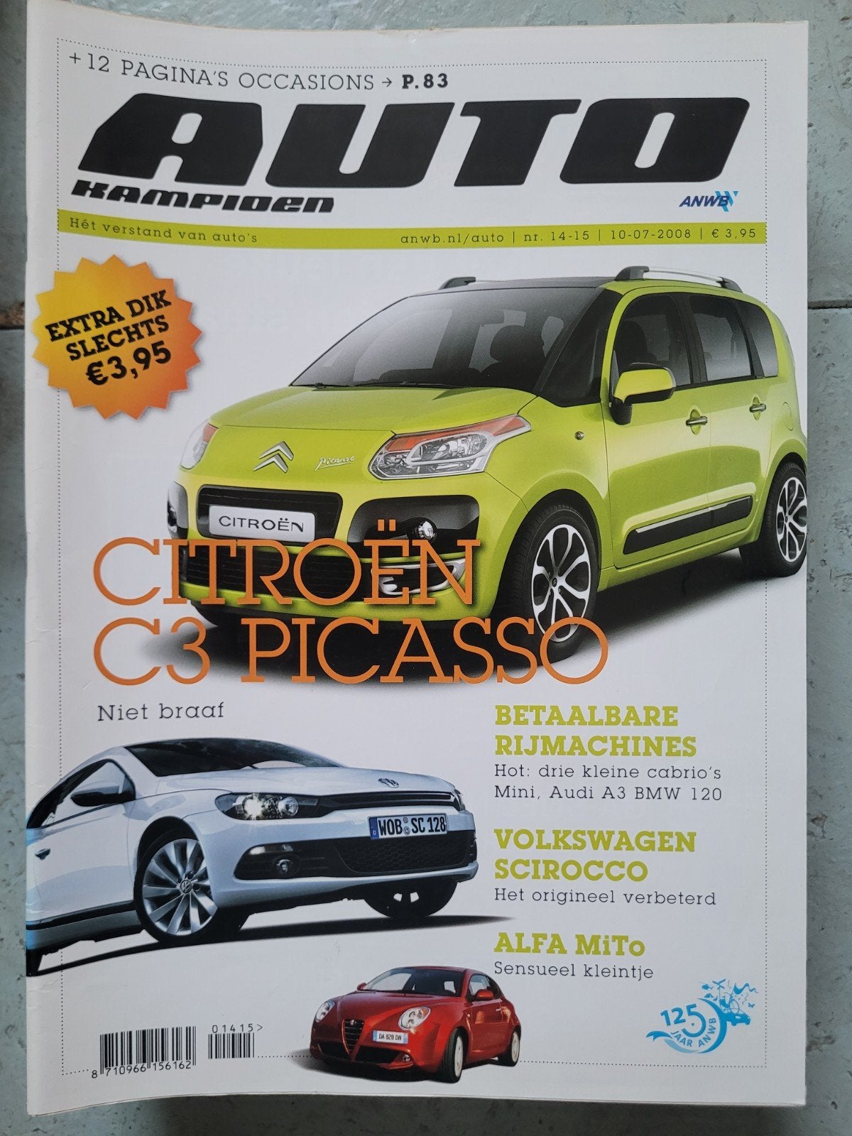 Autokampioen nr 14-15 van 2008, Ophalen of Verzenden, Gelezen, Algemeen