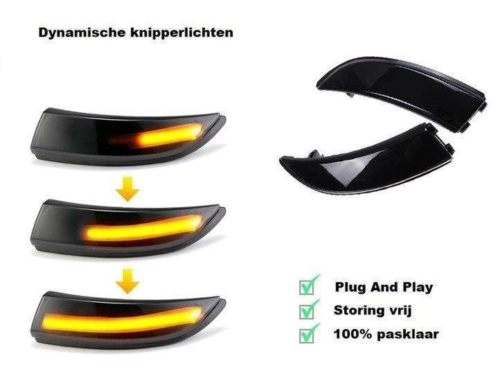 Dynamische Led knipperlichten Kuga Voor Ford Fiesta MK7, Verzenden, Automotive Parts, A.parts@hotmail.nl, Trasmolenlaan 12 3447 GZ Woerden