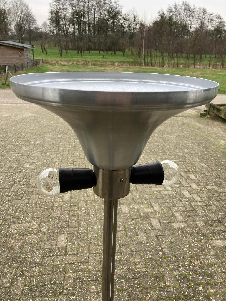 Art Deco Gispen / GISO vloerlamp., Ophalen, Gebruikt, Art Deco / Vintage., Metaal
