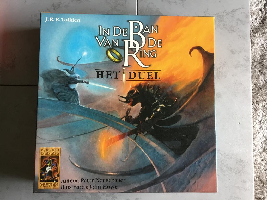 In de ban van de ring, Het duel, Hobby en Vrije tijd, Gezelschapsspellen | Bordspellen, Ophalen of Verzenden, Zo goed als nieuw