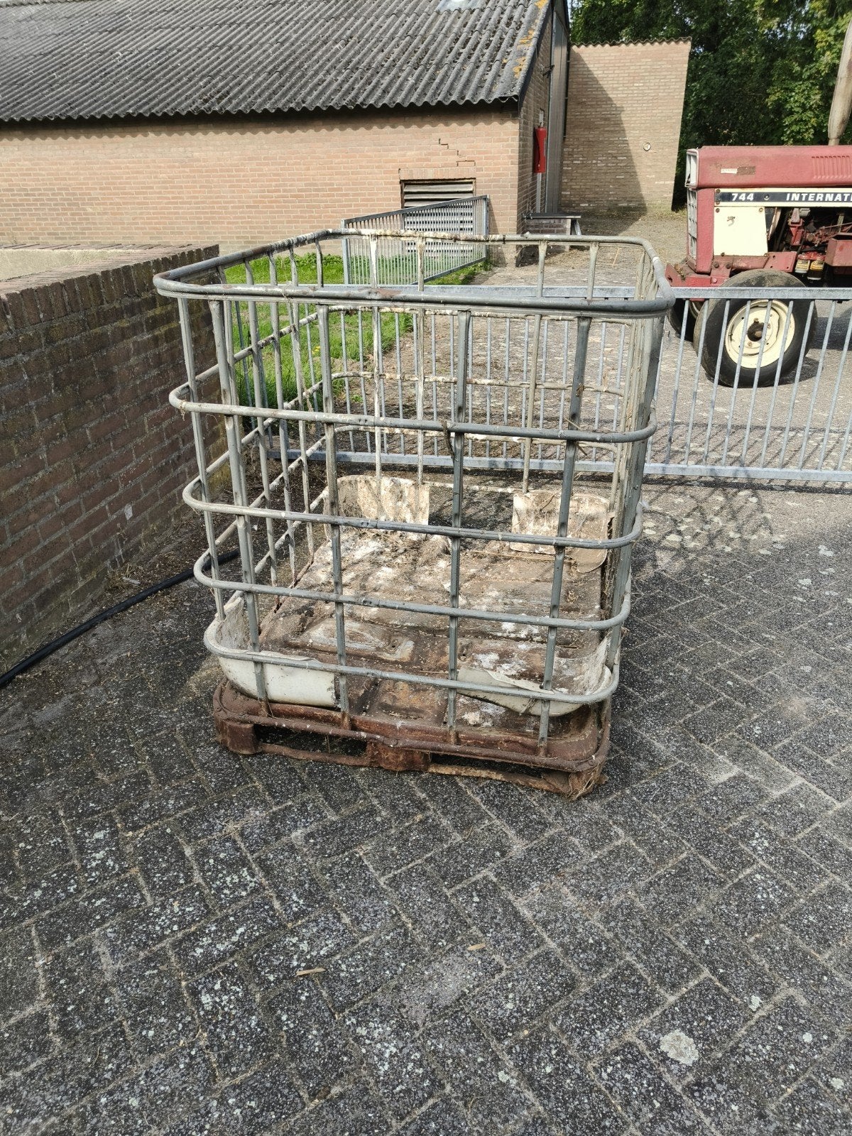 ibc krat, Doe-het-zelf en Verbouw, Ophalen, Gebruikt, 100 cm of meer, 60 cm of meer