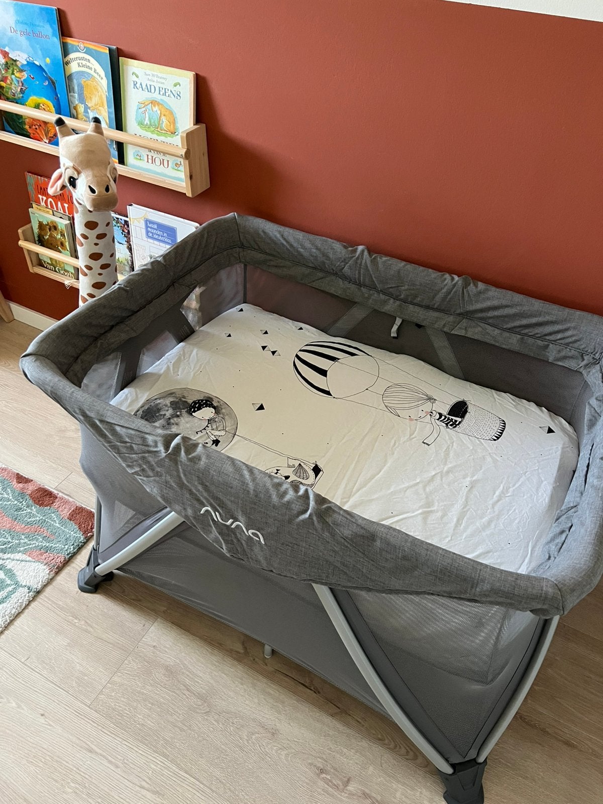 Nuna Sena Air inclusief baby verhoger, Ophalen, Gebruikt, Minder dan 140 cm, Matras