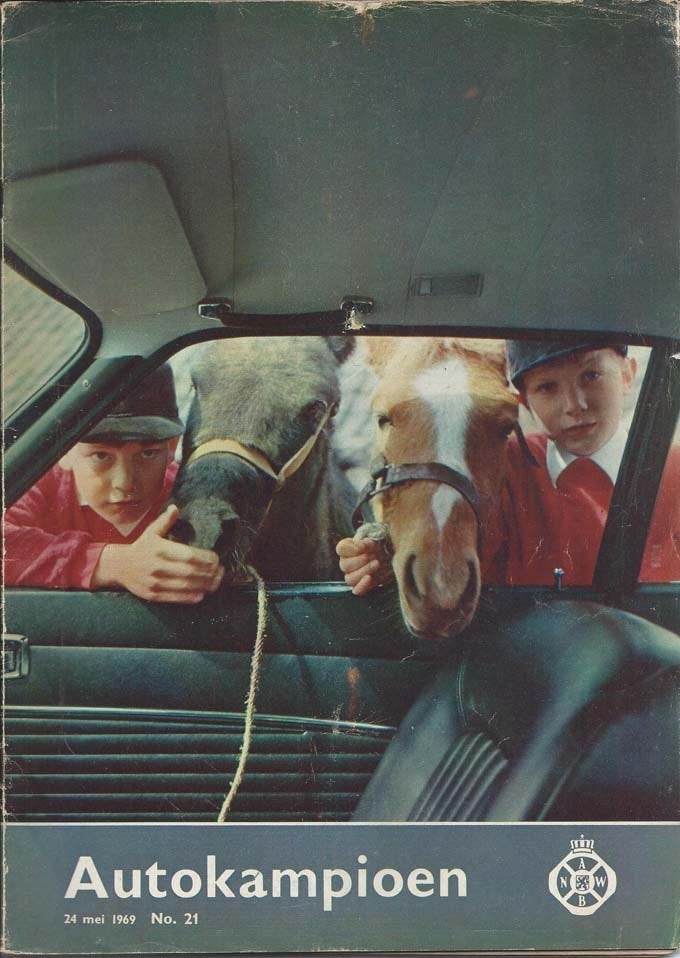 Autokampioen 21 1969 : Peugeot 204 Coupe en Cabriolet, Ophalen of Verzenden, Gelezen, Peugeot