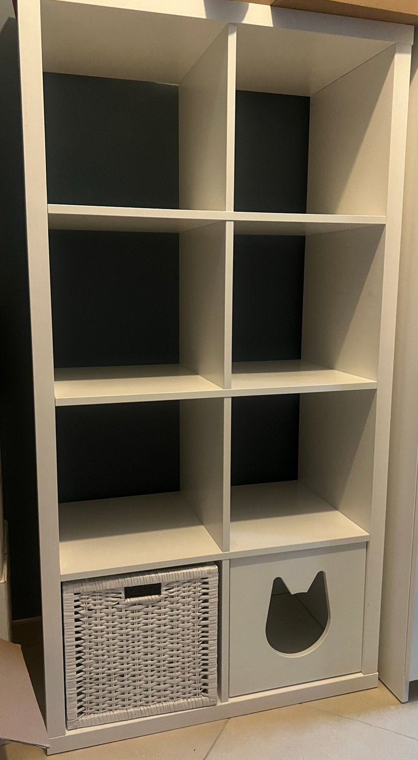 IKEA KALLAX kast wit (GRATIS!), Ophalen, Met plank(en), 100 tot 150 cm, Zo goed als nieuw
