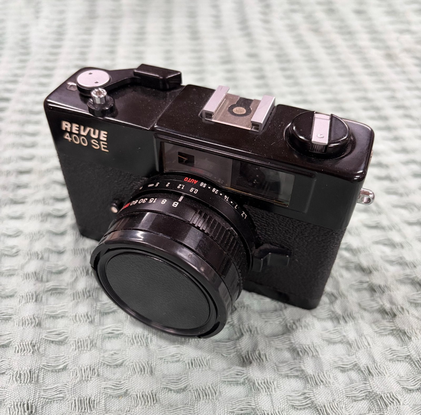 Revue 400 SE Compact Camera - Vintage Analoge Camera, Audio, Tv en Foto, Fotocamera's Analoog, Ophalen of Verzenden, Gebruikt