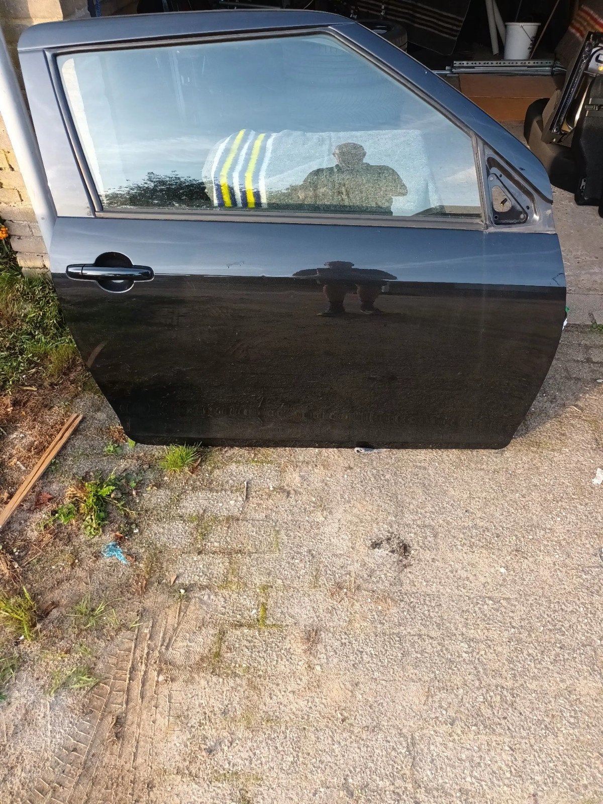 Deur links 3 deursmodel Suzuki Swift 2010 - Zwart, Ophalen, Gebruikt, Deur, Links