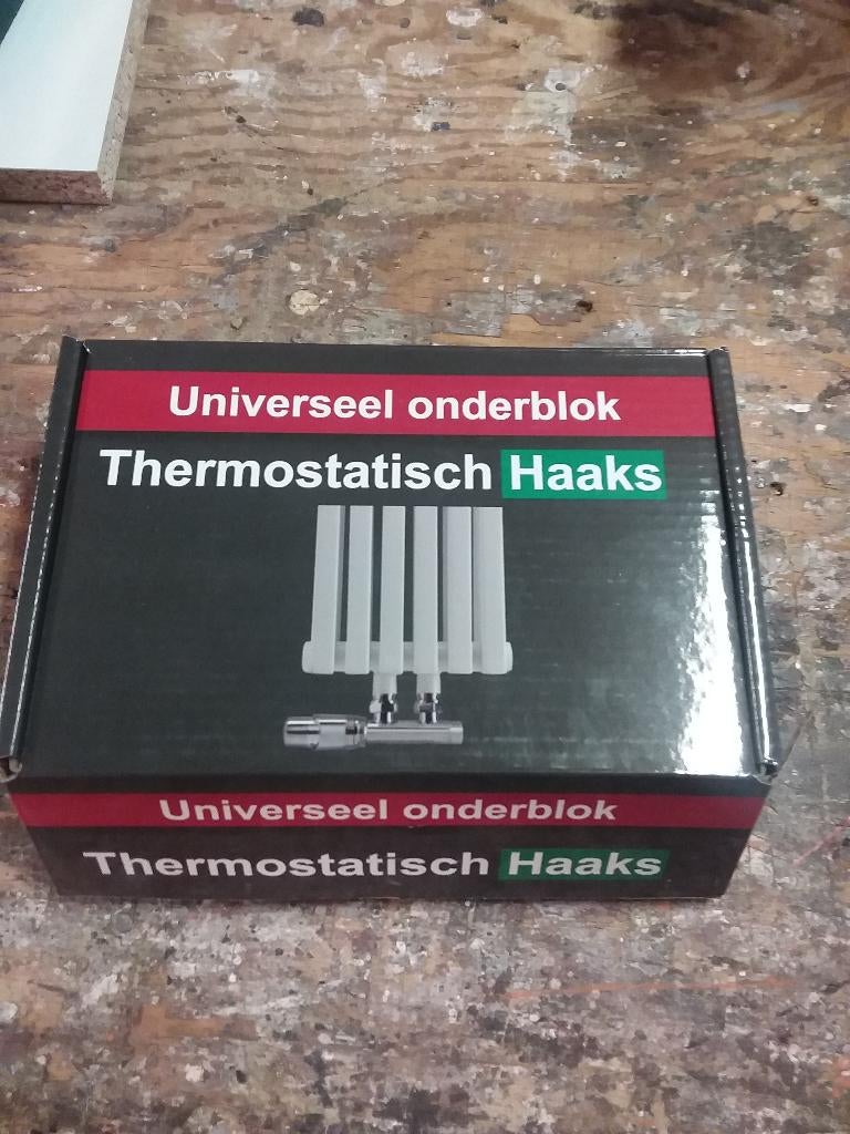 Radiator aansluitblok en hoekkranen, Doe-het-zelf en Verbouw, Verwarming en Radiatoren, Ophalen, 30 tot 80 cm, Overige typen, Nieuw