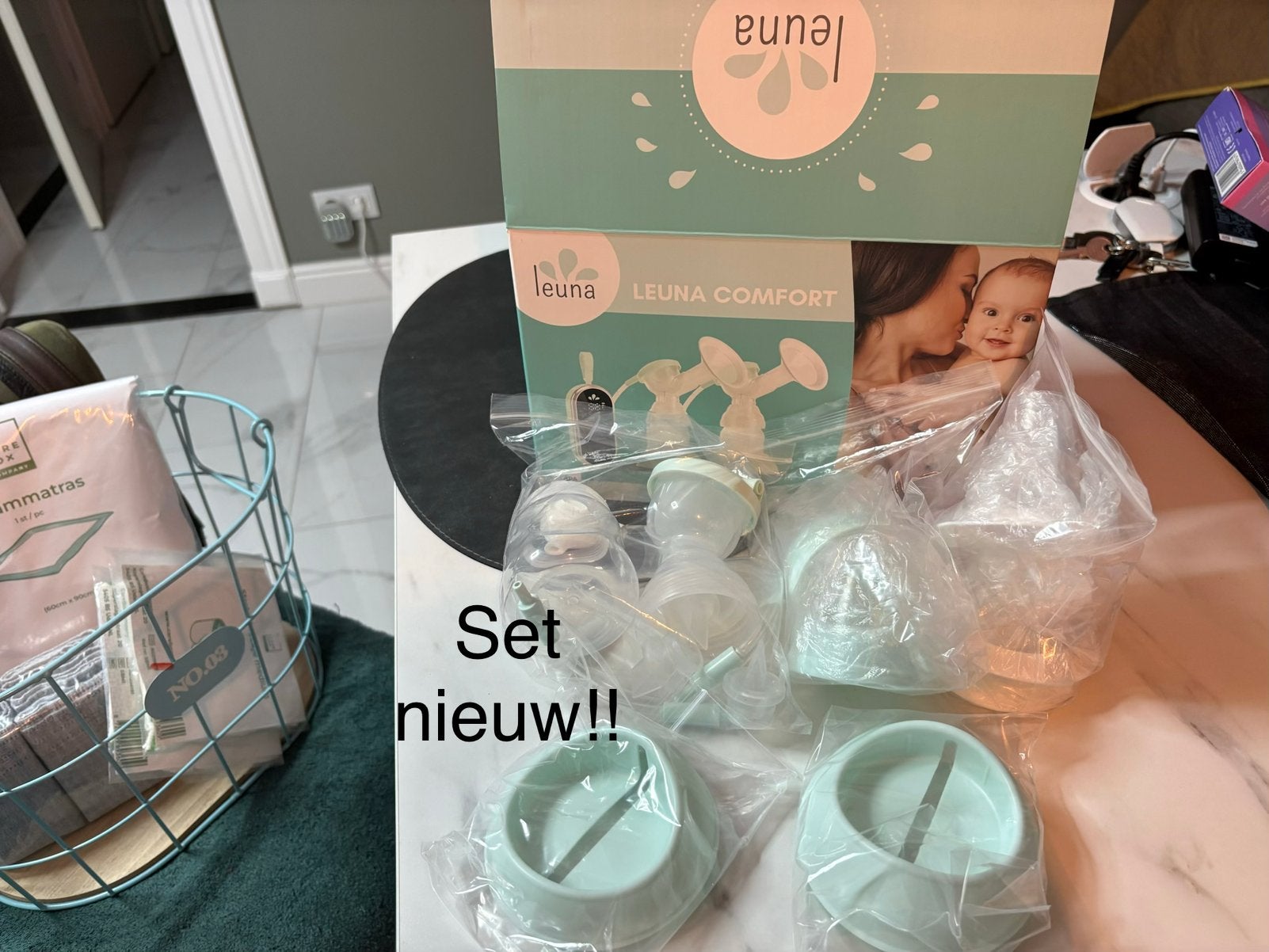 Postpartum pakket/borstvoedingspakket, Ophalen of Verzenden, Zo goed als nieuw, Overige typen