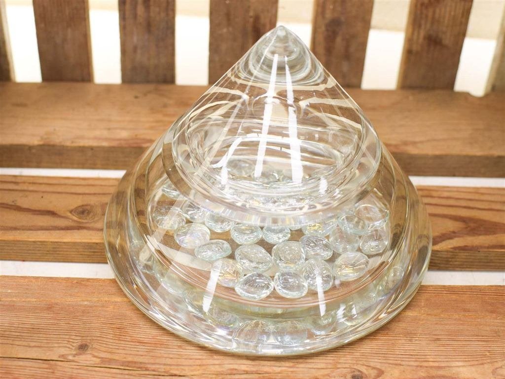 Glazen Bonbon schaal 51469, Ophalen of Verzenden, Gebruikt, Rond, Glas