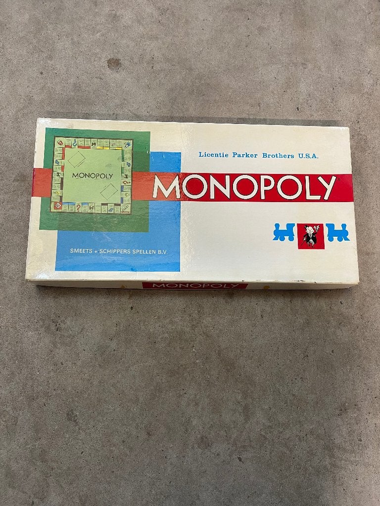 Monopoly Bordspel - Vintage Editie, Drie of vier spelers, Ophalen of Verzenden, Gebruikt