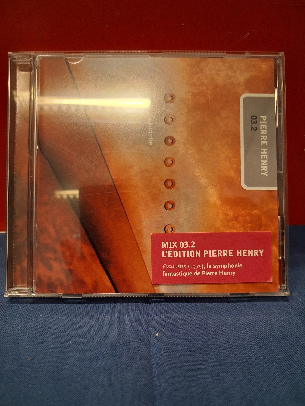 Pierre Henry - Futuristie (1975) CD - L'Édition Pierre Henry, Cd's en Dvd's, Cd's | Pop, Gebruikt, Ophalen of Verzenden