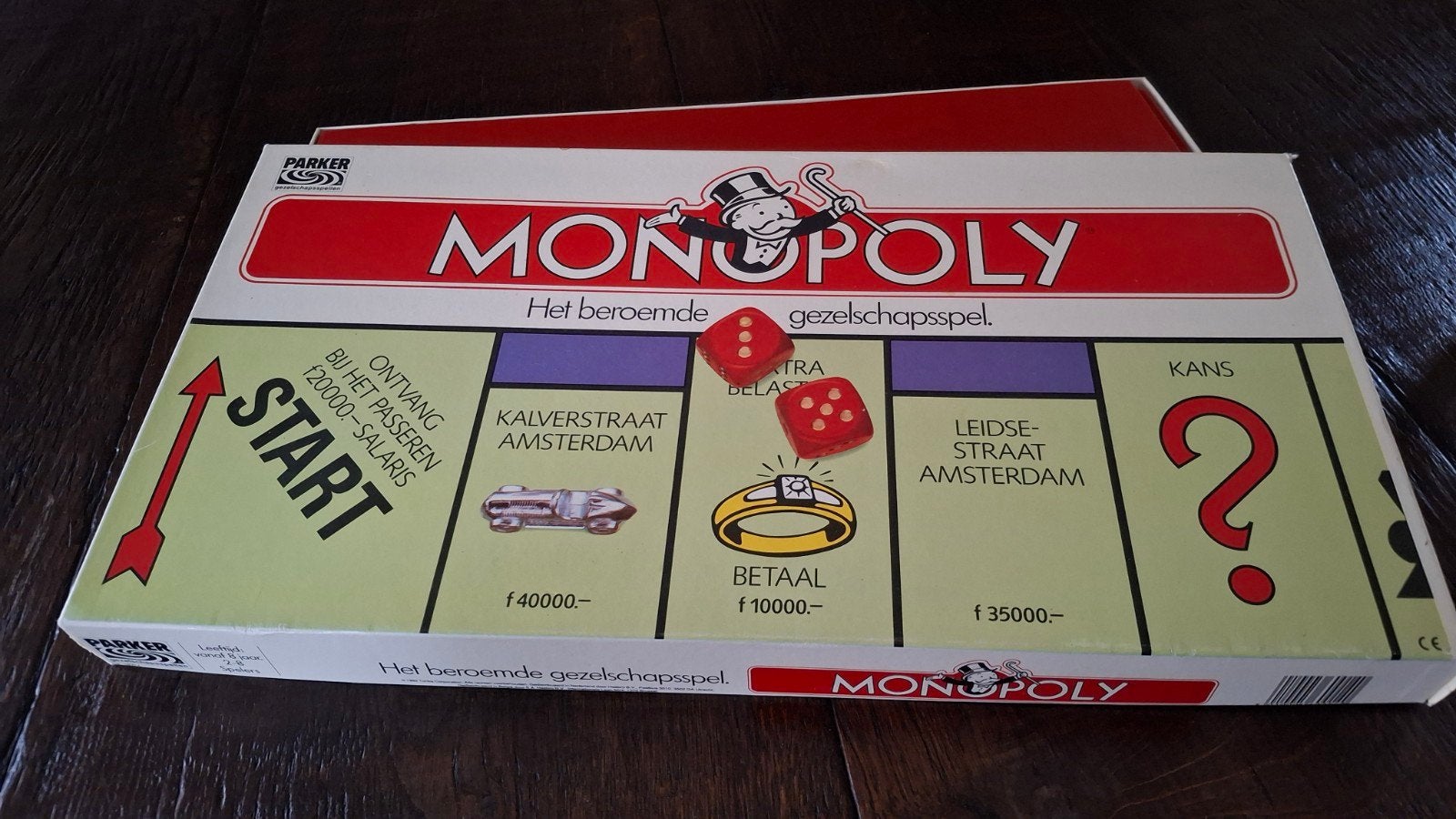 Monopoly Klassieke Versie - Compleet en in Goede Staat, Hobby en Vrije tijd, Vijf spelers of meer, Ophalen of Verzenden, Zo goed als nieuw