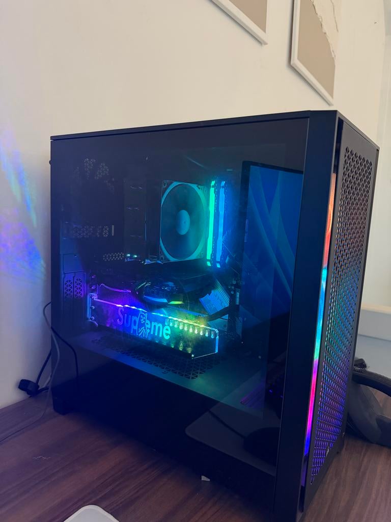 Game PC - Krachtige Gaming Computer te Koop!, 32 GB, Zelf gebouwde pc, Zo goed als nieuw, 2 TB