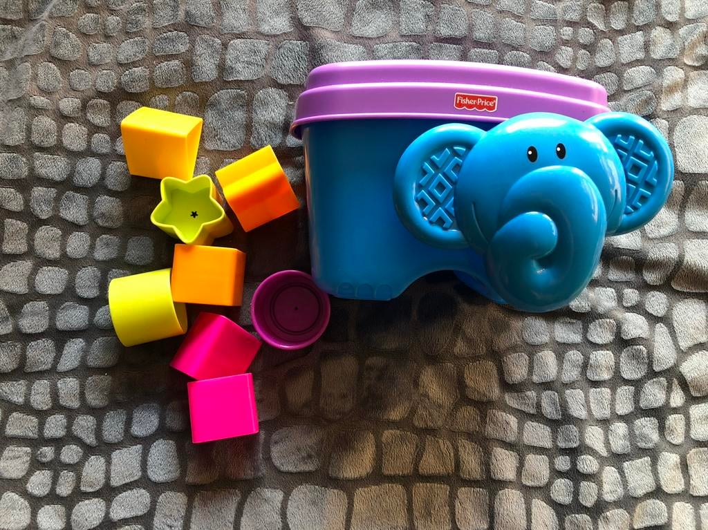 Vormendoos van Fisher price, Ophalen of Verzenden, Zo goed als nieuw