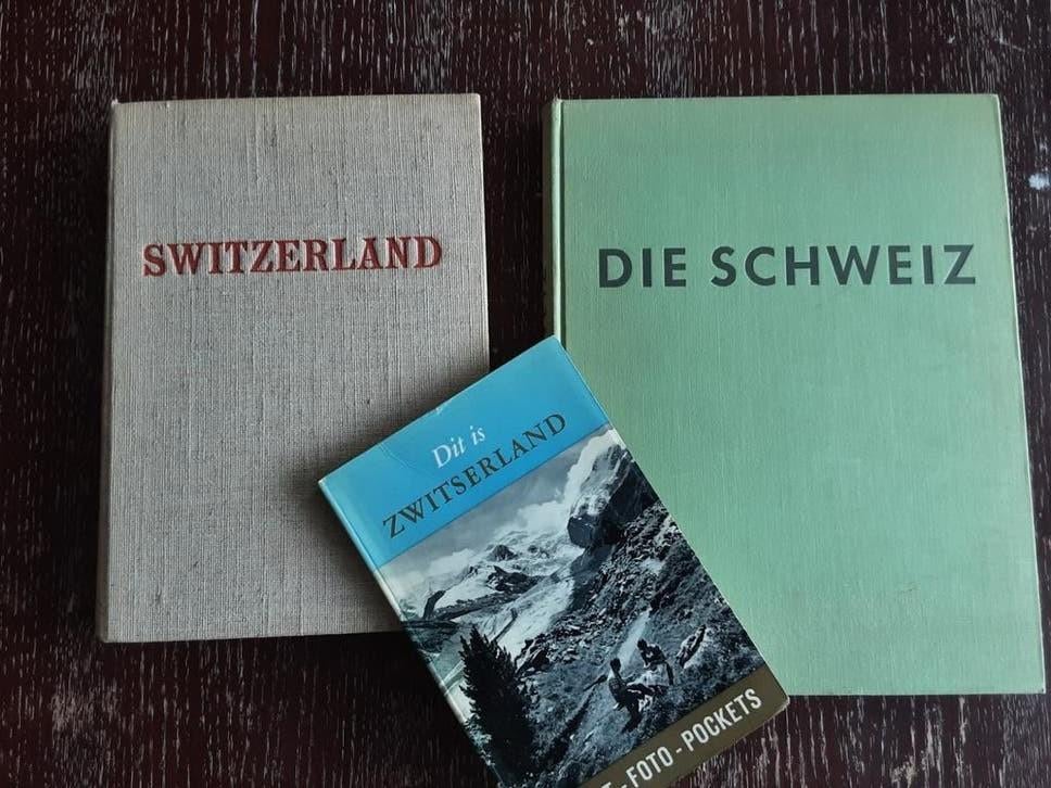 Vintage Reisgidsen Zwitserland, Boeken, Reisgidsen, Diverse, Europa, Ophalen of Verzenden, Reisgids of -boek