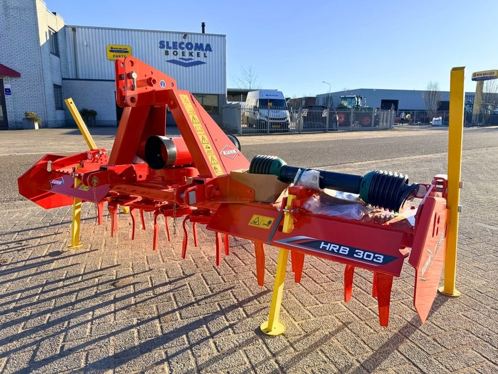 Kuhn HRB303D Rotorkopeg, Grondbewerking