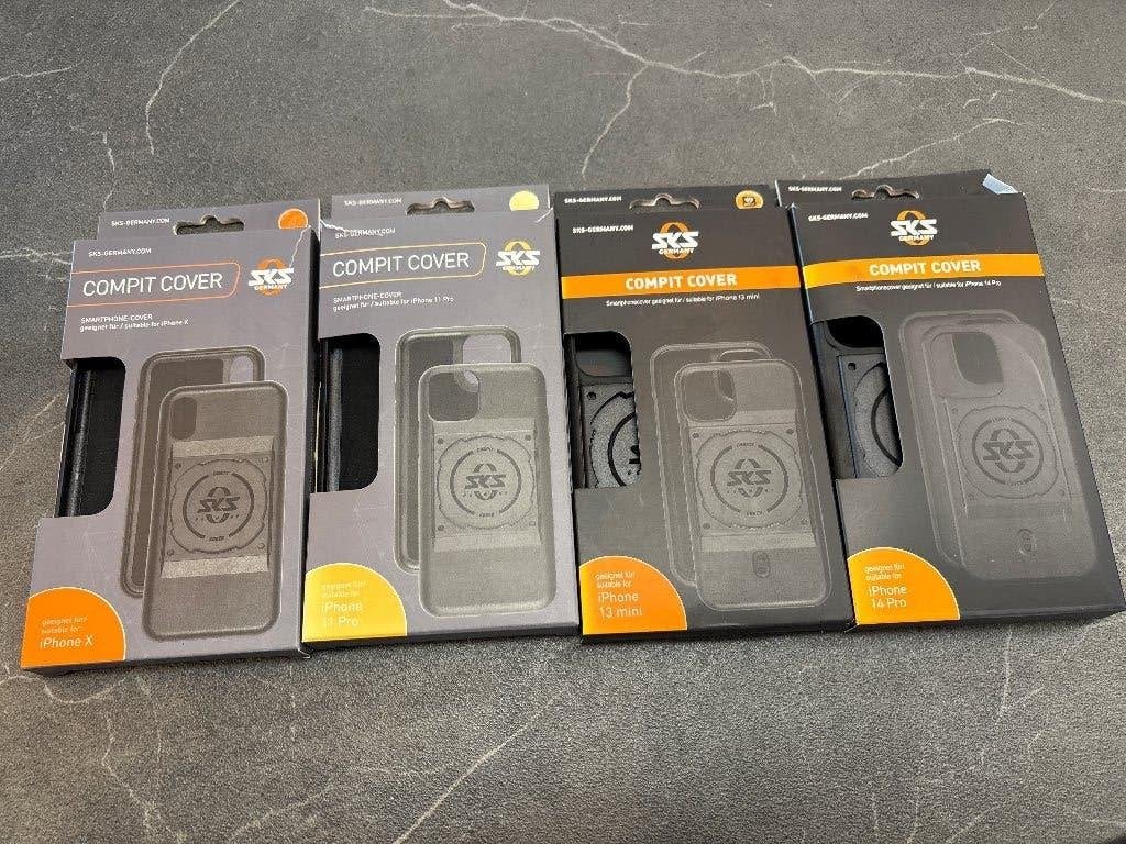 SKS Compit iPhone telefoonhoesjes, Ophalen of Verzenden, Nieuw, IPhone X, Zwart