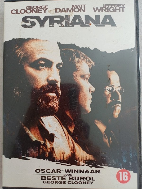 Syriana (George Clooney, Matt Damon, Jeffrey Wright), Vanaf 16 jaar, Actiethriller, Ophalen of Verzenden, Inclusief doosje