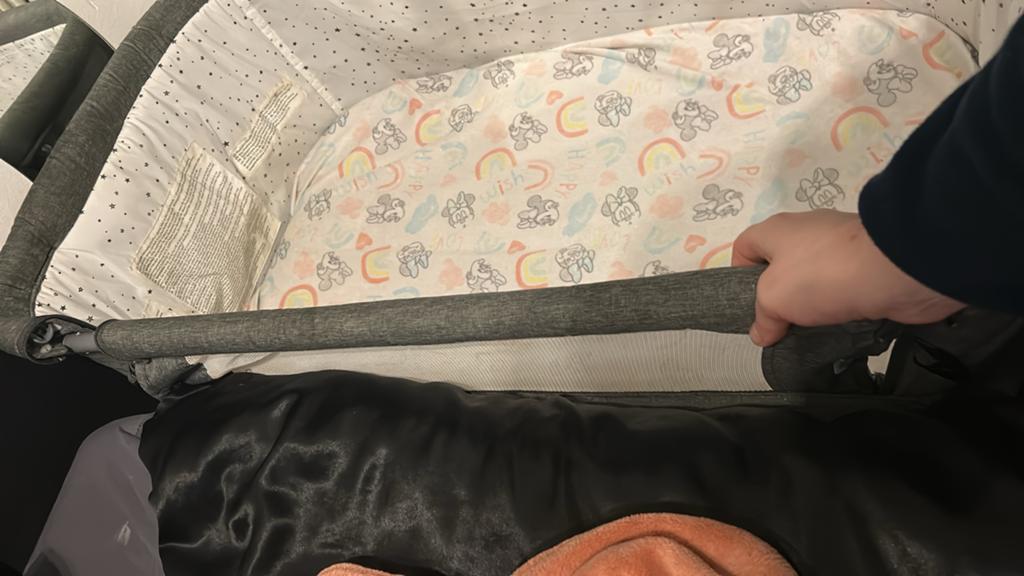 Kinderkraft Co-sleeper - Aan bed te bevestigen en verstelbaa, Ophalen, 190 cm of minder, Verstelbaar, Gebruikt