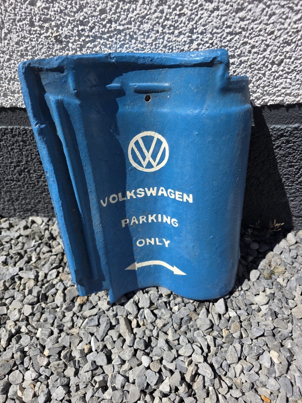 Uniek Volkswagen Parking Only bord - Vintage stijl, Ophalen of Verzenden, Gebruikt