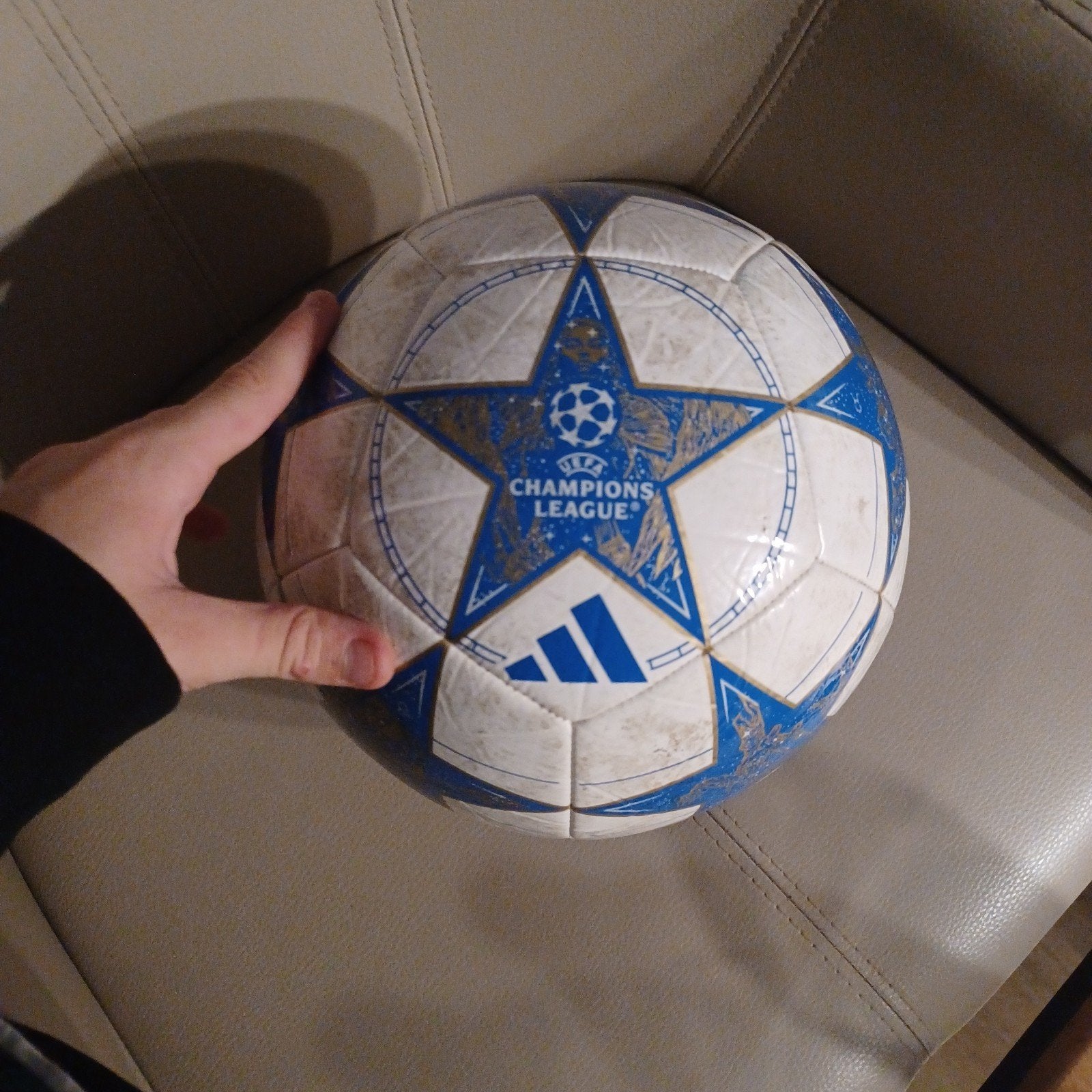 Adidas Champions League Voetbal, Sport en Fitness, Maat XL, Ophalen of Verzenden, Bal