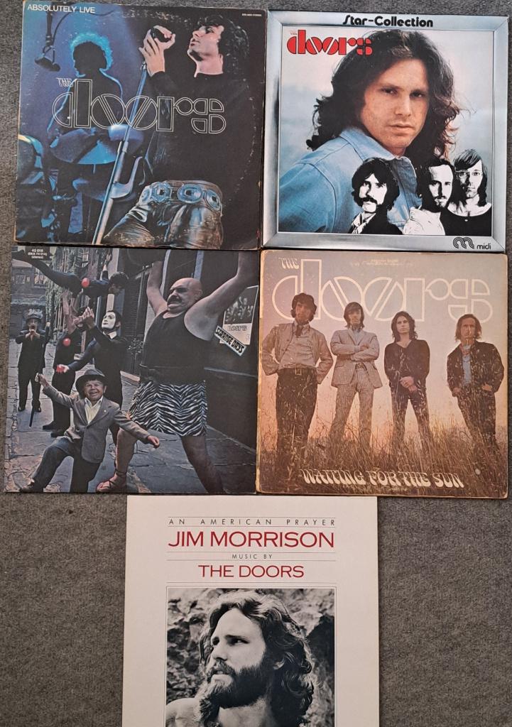The doors albums, Cd's en Dvd's, Vinyl | Rock, Verzenden, Gebruikt, 12 inch, Poprock