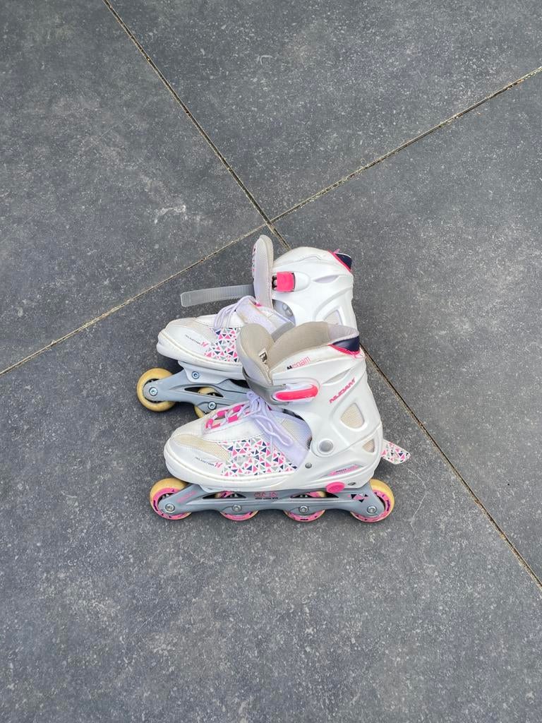 Skeelers roze. Nijdam, Gebruikt, Kinderen, Inline skates 4 wielen, Ophalen