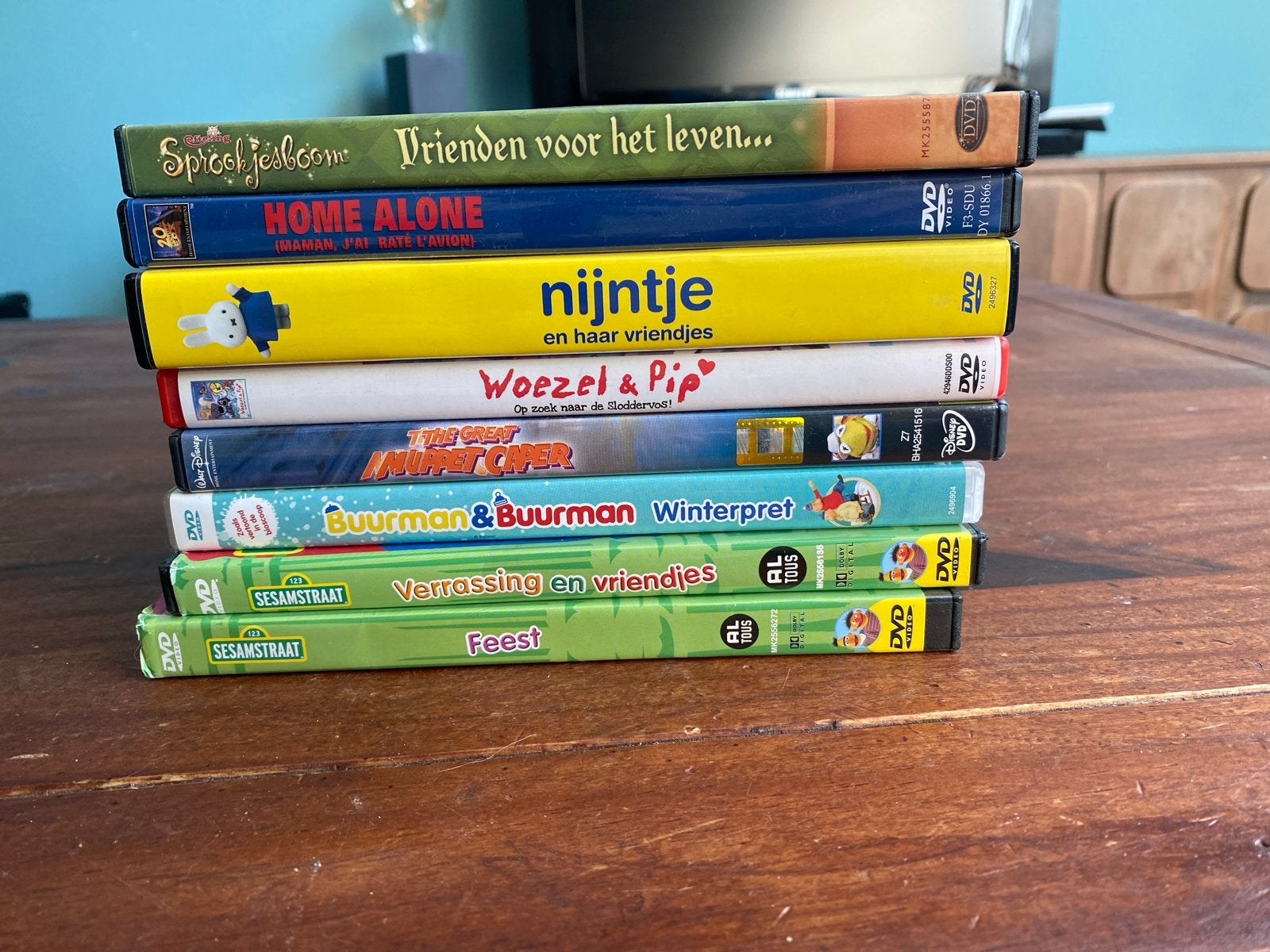 DVD collectie voor kinderen: Sprookjes, Nijntje, Woezel & Pi, Gebruikt, Animatie, Alle leeftijden, Box/collectie